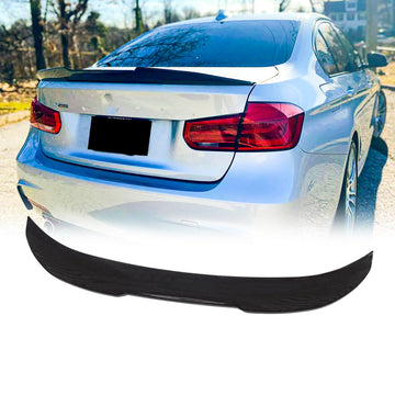 Rear Spoiler For BMW F80 M3 3 Series F30 Sedan PSM High Kick Style Gloss Black